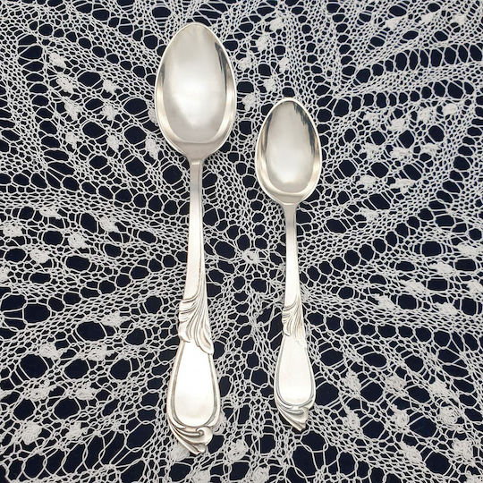 Savvas Design Besteckset Edelstahl Silber 59Stück