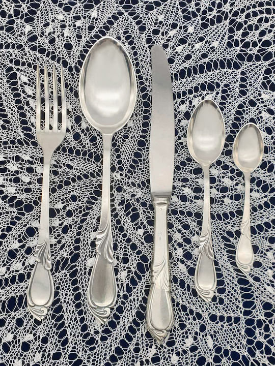 Savvas Design Set de Tacâmuri Inoxidabil Argintiu 59buc