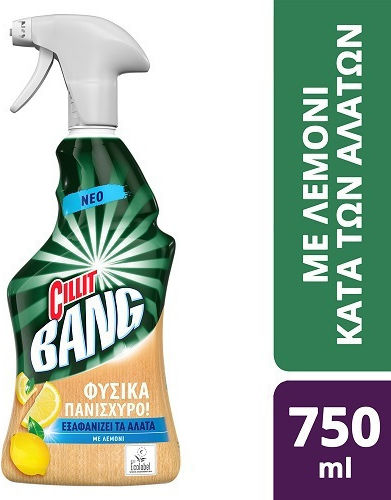 Cillit Bang Καθαριστικό Spray Κατά των Αλάτων με Άρωμα Λεμόνι 750ml