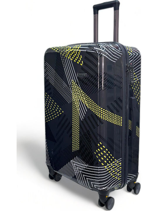 Olia Home Large Travel Suitcase Hard From Durable PC with 4 Wheels Height 75cm 7576250
