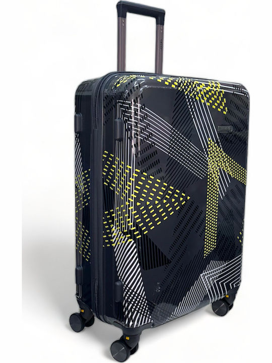 Olia Home Large Travel Suitcase Hard From Durable PC with 4 Wheels Height 75cm 7576250