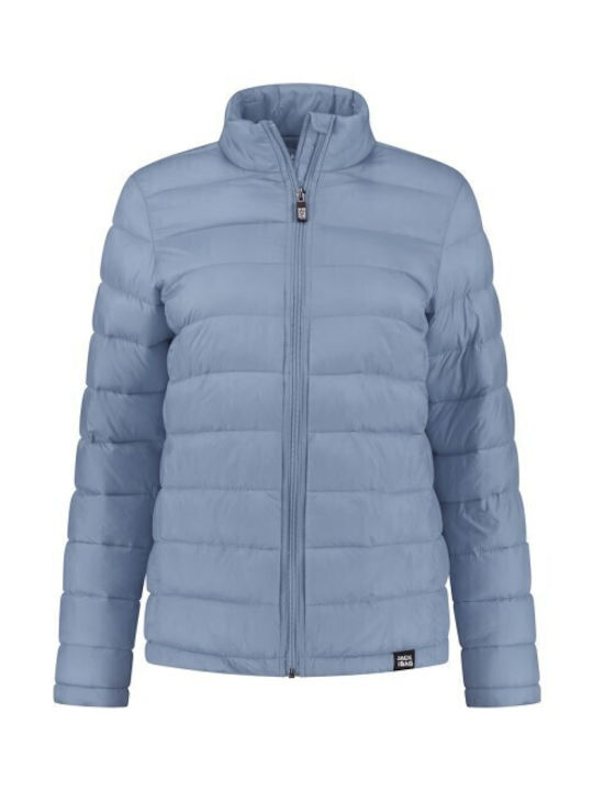Winter Jacke Puffer Wasserdicht Light Blue