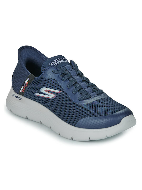 Skechers Go Walk Flex - Hands Up Sneakers Navy Blue