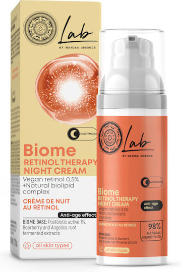 Natura Siberica Lab Biome Creme Gesicht Nacht 50ml