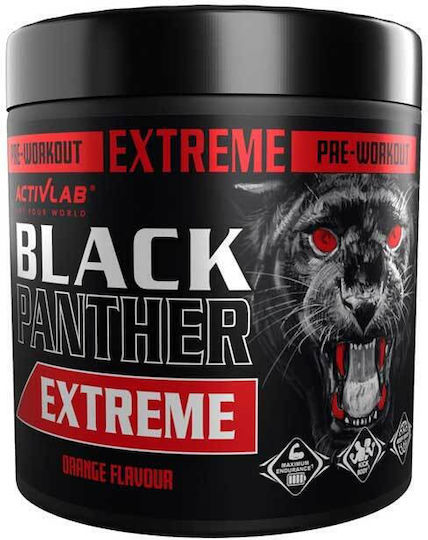 ActivLab Black Panther Extreme Συμπλήρωμα Pre Workout 300gr Πορτοκάλι