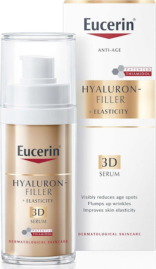 Eucerin Hyaluron-Filler + Elasticity Moisturizing & Anti-aging Serum Face for Dark Spots 30ml