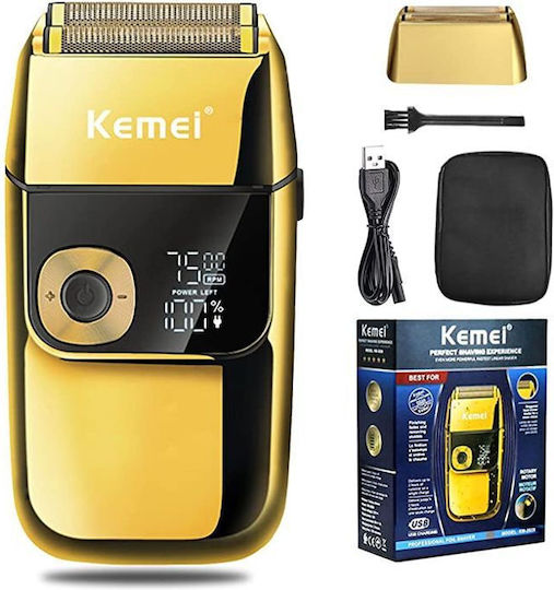 Kemei KM-TX10 Foil Ξυριστική Μηχανή Προσώπου Επαναφορτιζόμενη