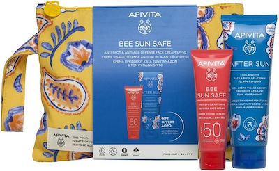 Apivita Bee Sun Safe Σετ Περιποίησης για Αντιγήρανση με Κρέμα Προσώπου 150ml