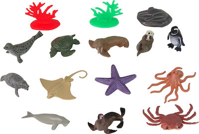 Miniature Toy Sea Animals Beige