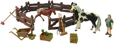 Miniature Toy Farm Figure Black