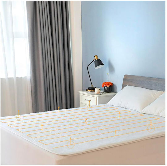 Wintem Double Electric Blanket White 120W 140x160cm