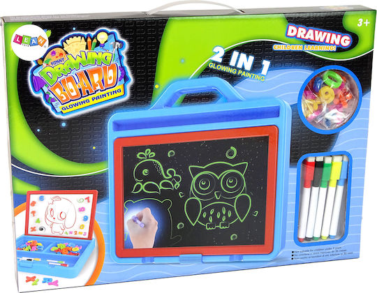 Lean Toys Πίνακας Μαγνητικός / Μαρκαδόρου Διπλής Όψης
