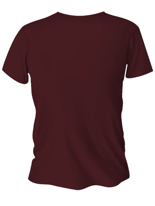 Μπλούζα Κοντομάνικη MAROON