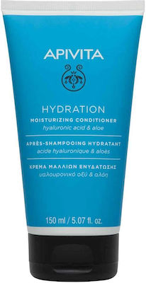 Apivita Hydration Conditioner Hydration Hyaluronic Acid & Aloe Vera 150ml