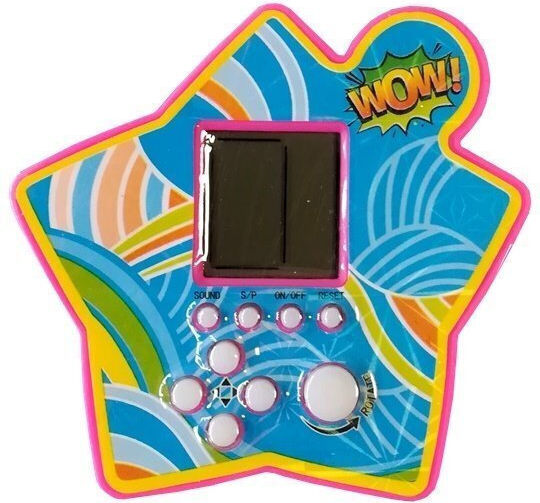 Tetris Star Electronic Children's Handheld Console (Various Designs/Assortment of Designs) 1pc