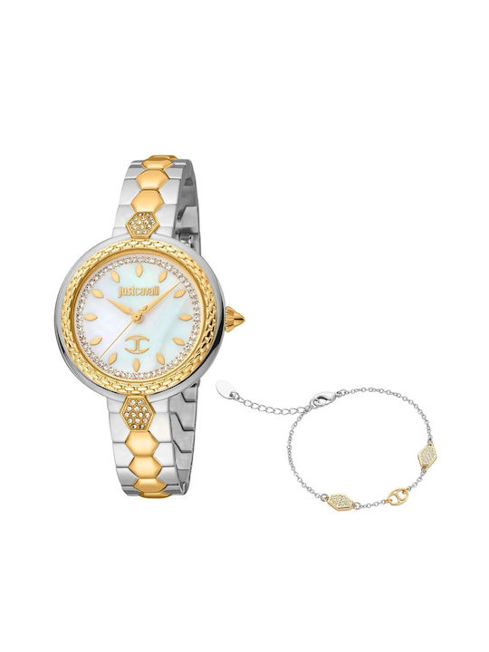 Just Cavalli Uhr mit Metallarmband