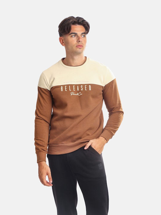 Paco & Co Herren Sweatshirt Beige