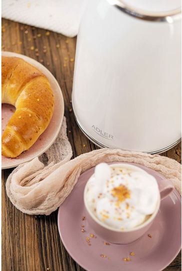Adler Βραστήρας 1.7lt 2200W White