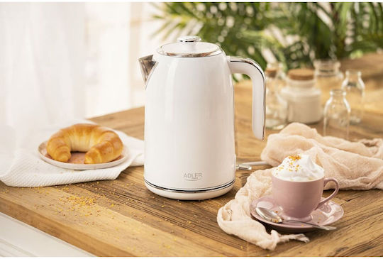 Adler Βραστήρας 1.7lt 2200W White