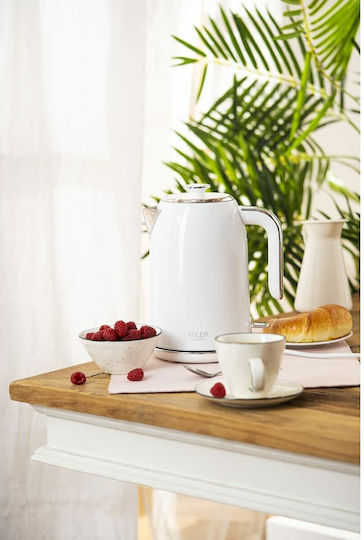 Adler Βραστήρας 1.7lt 2200W White