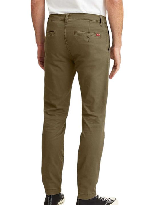 Xx Trousers Chino in Tapered Line Khaki