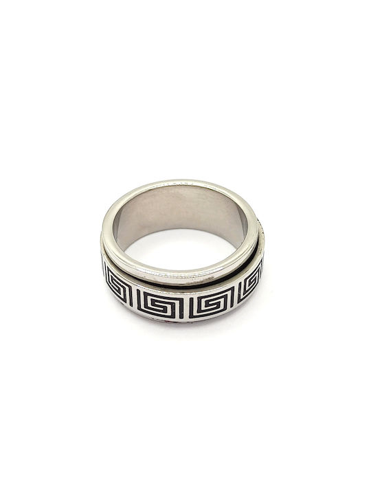 PS Silver Women's Steel Ring