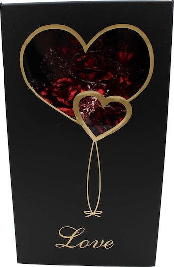 Dekorative Lampe Blume Rosa