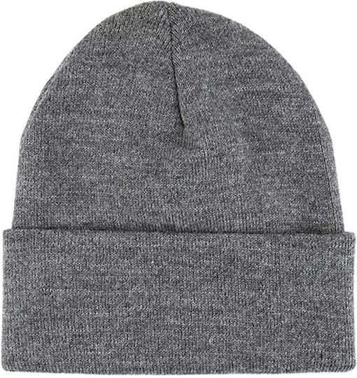 Beanie Männer Beanie Gestrickt in Gray Farbe
