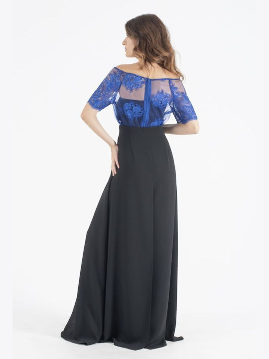 Mischalis Atelier High Waist Maxi Skirt in Black color