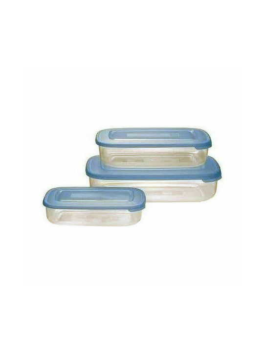 Tontarelli Plastic Lunch Box Blue 29.6x19.8cm 20pcs