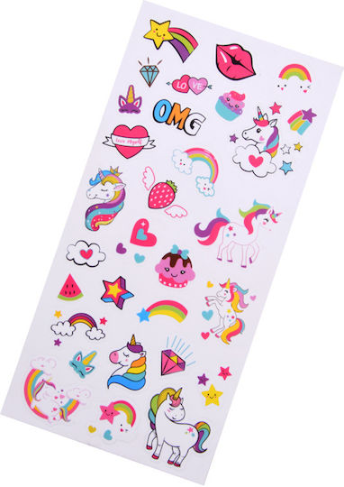 Jokomisiada Secret Diary Unicorn Notizbuch 120 Blätter mit leeren Seiten Gold