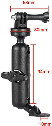 Motowolf Βάση Στήριξης Action Cameras 0010813