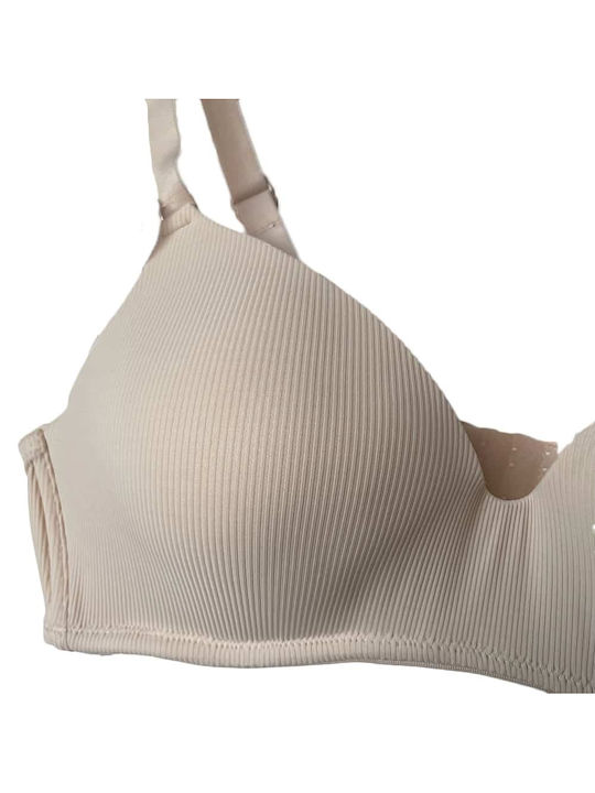 Topaki Microfiber Bra with Light Padding without Underwire Bez