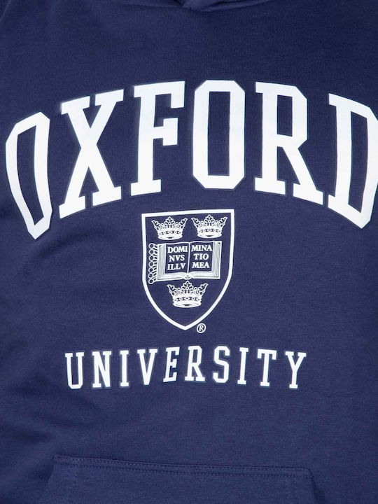 Sweatshirt with Hood Blue
