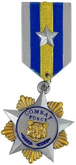Lean Toys Set Military Pistol Rifle Knife Medal Sight Pistol pentru copii 31buc
