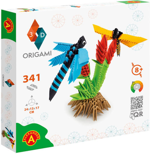 Alexander Toys Οριγκάμι Dragonflies για Παιδιά 8+ Ετών 341τμχ