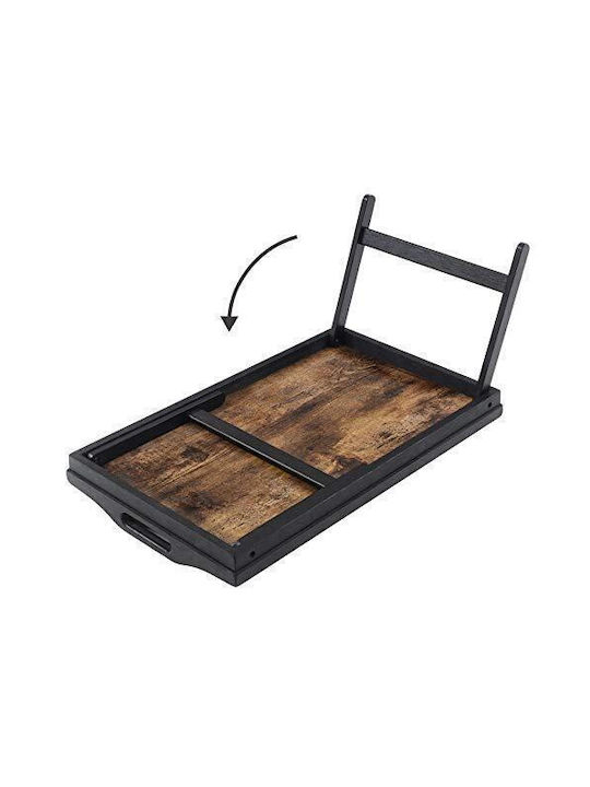 Songmics Bamboo Δίσκος Κρεβατιού 50x30x26cm