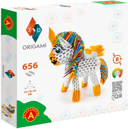 Alexander Toys Οριγκάμι Unicorn για Παιδιά 8+ Ετών 656τμχ