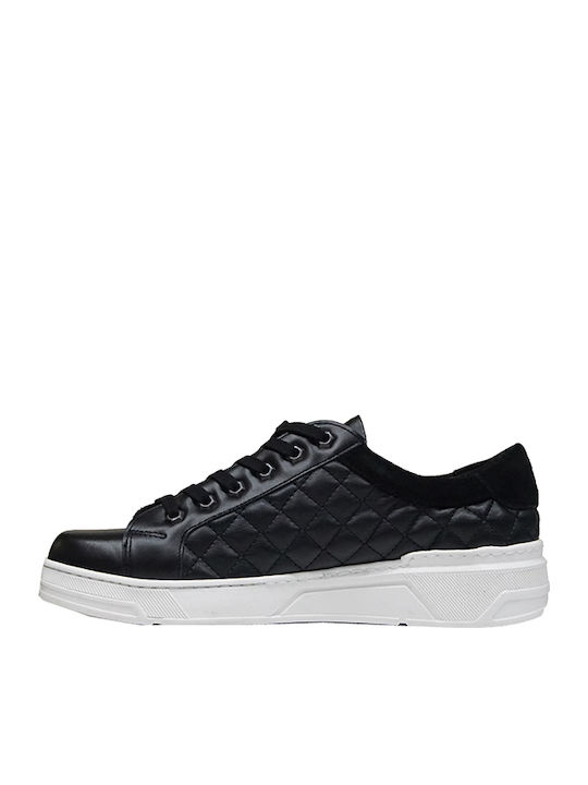 SN03 Ανδρικά Sneakers Black Capitone