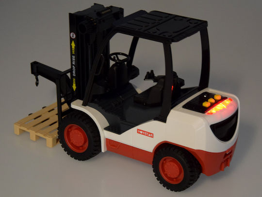 Jokomisiada Mașinuță Forklift Palet Scară 1:12 Pull Back Pentru 3+ Ani