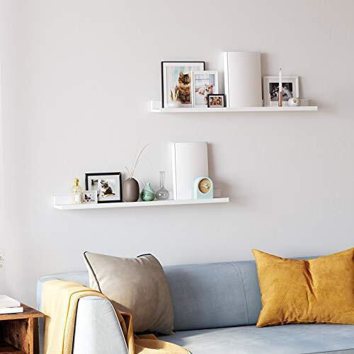 Wall Shelf White 80x10x2cm