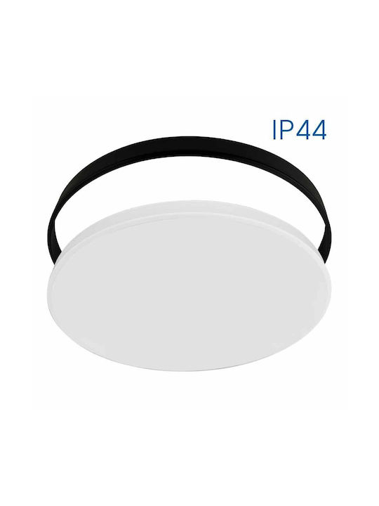 Vivalux Outdoor Ceiling Flush Mount with Integrated LED in White Color VIV004811