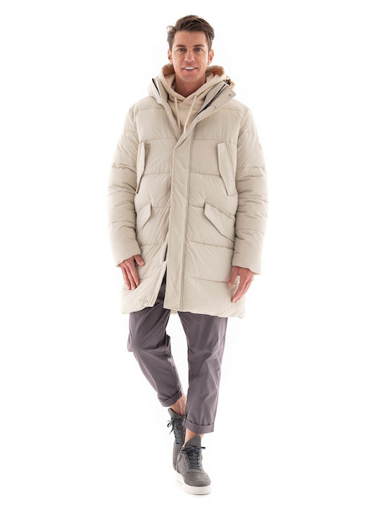 Save The Duck Men's Coat Off White