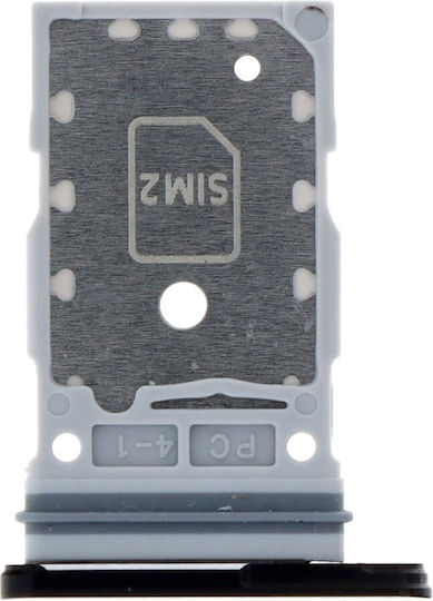 Samsung Sim Card Slot Black for S901B Galaxy S22, S906B Galaxy S22 Plus