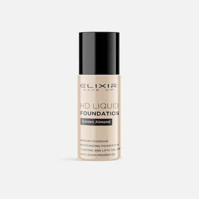 Elixir HD Liquid Foundation Machiaj lichid 01 Migdale aurii 25ml