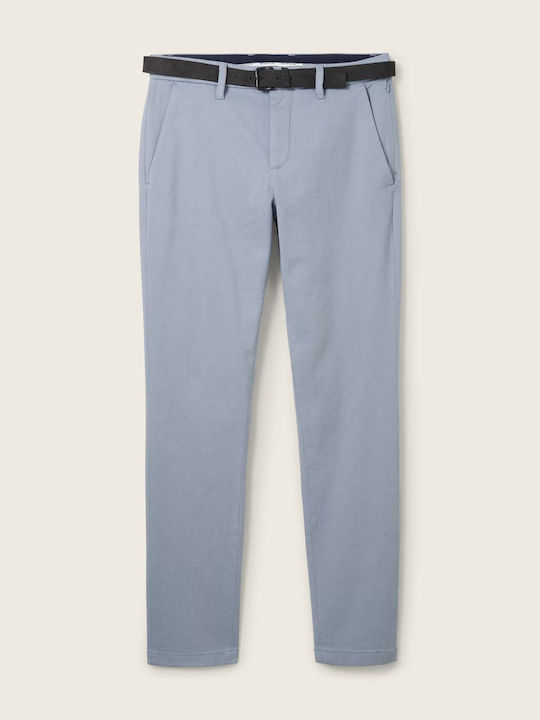 Trousers Chino Elastic in Slim Fit Ciel