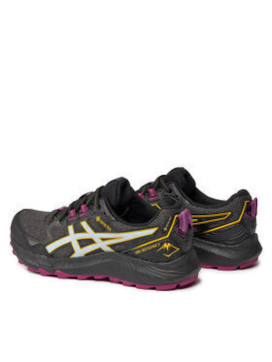 ASICS Gel-Sonoma 7 GTX Γυναικεία Αθλητικά Παπούτσια Trail Running Μαύρα Αδιάβροχα με Μεμβράνη Gore-Tex