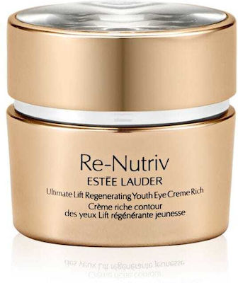 Estee Lauder Re-Nutriv Ultimate Lift Regenerating Youth Rich Ενυδατική & Συσφικτική Κρέμα Ματιών κατά των Μαύρων Κύκλων 15ml