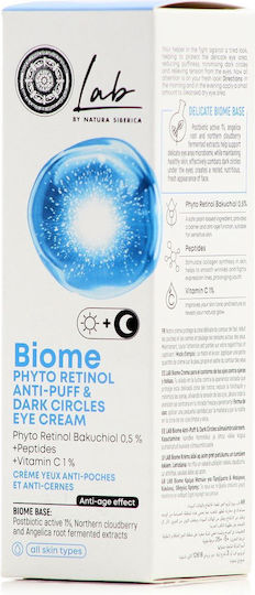 Natura Siberica Lab Biome Κρέμα Ματιών για Μαύρους Κύκλους 30ml