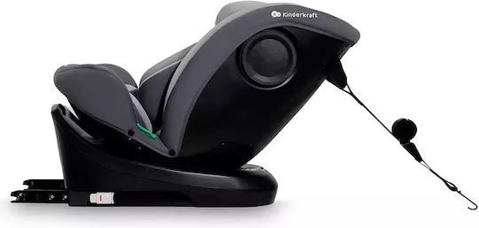 Kinderkraft i-Grow Детско Столче за Кола i-Размер с Isofix Сив 0-36 кг